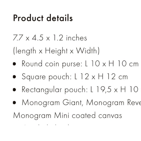 Louis Vuitton Trio Pouch Reverse Giant Monogram Wristlet - Picture 11 of 12